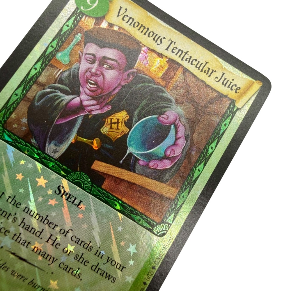 Harry Potter TCG Venomous Tentacular Juice 52/140 Holo Rare Chamber of Secrets